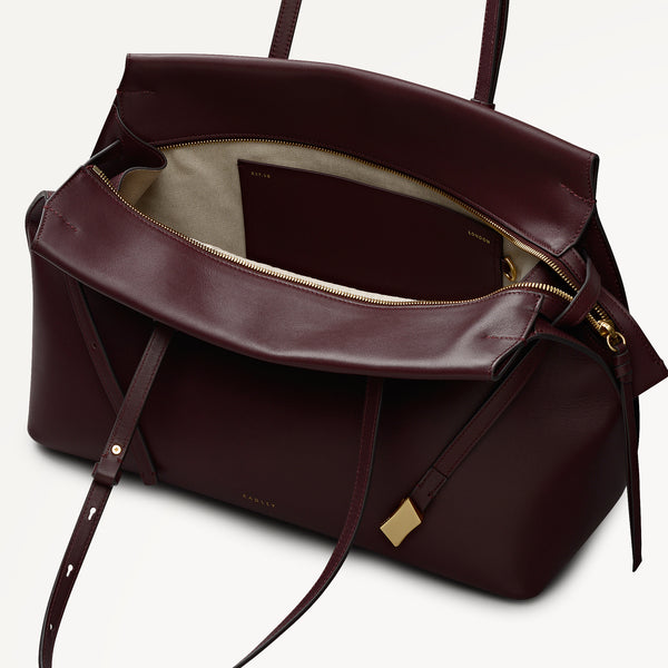 Radley London The Christina Large Ziptop Shoulder Dark Cherry - 113044