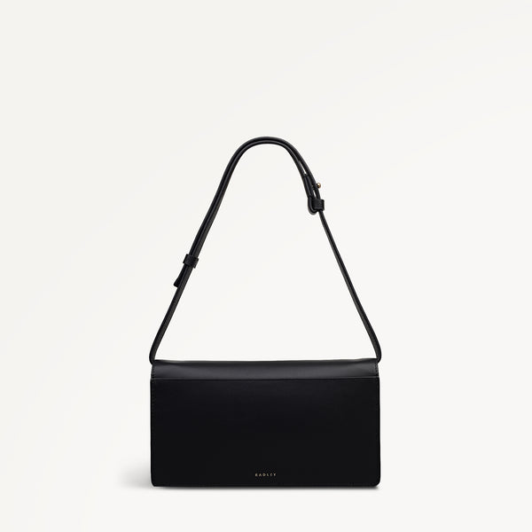 Radley London The Christina Mini Flapover Shoulder Black - 113054