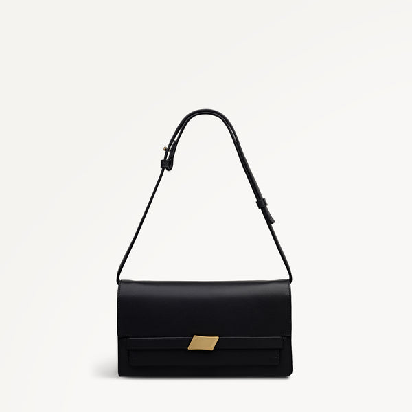 radley london The Christina Mini Flapover Shoulder Black - 113054
