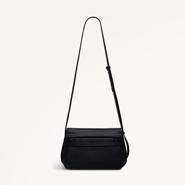 Radley London The Christina Small Flapover Cross Body Black - 113040