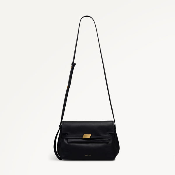 radley london The Christina Small Flapover Cross Body Black - 113040