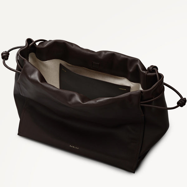 Radley London The Roxburgh Large Drawstring Shoulder Dark Oak - 113067