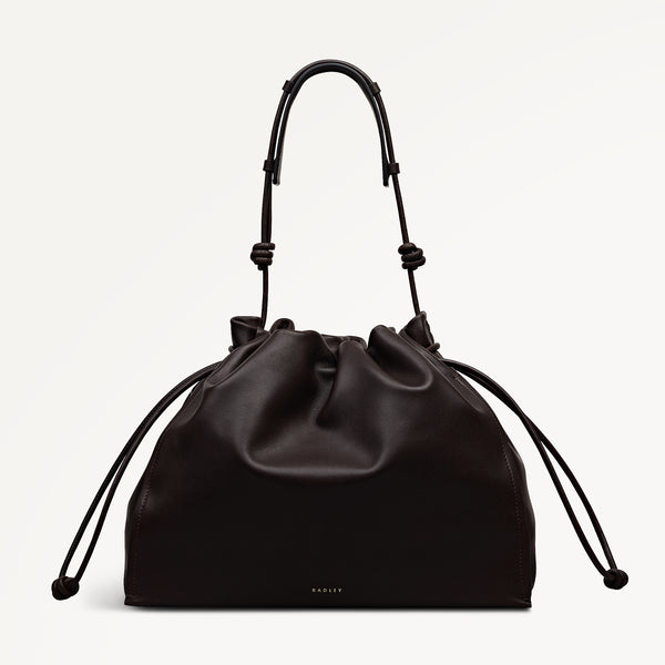 radley london The Roxburgh Large Drawstring Shoulder Dark Oak - 113067