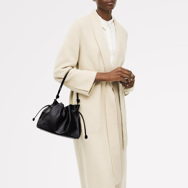 Radley London The Roxburgh Medium Drawstring Cross Body Black - 113069