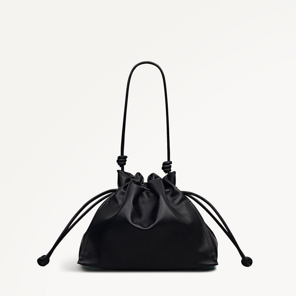 Radley London The Roxburgh Medium Drawstring Cross Body Black - 113069