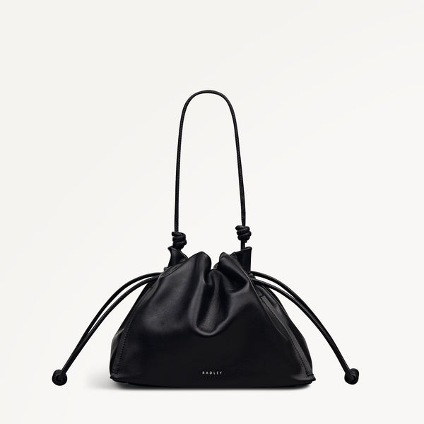 radley london The Roxburgh Medium Drawstring Cross Body Black - 113069