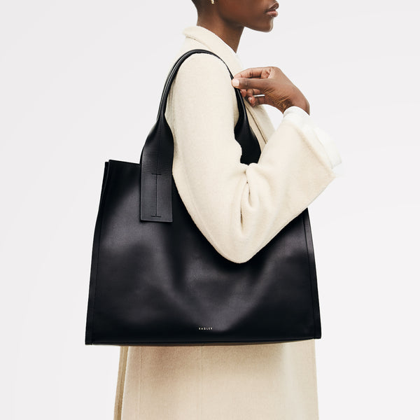 Radley London The Strand Large Open Top Shoulder Black - 113076