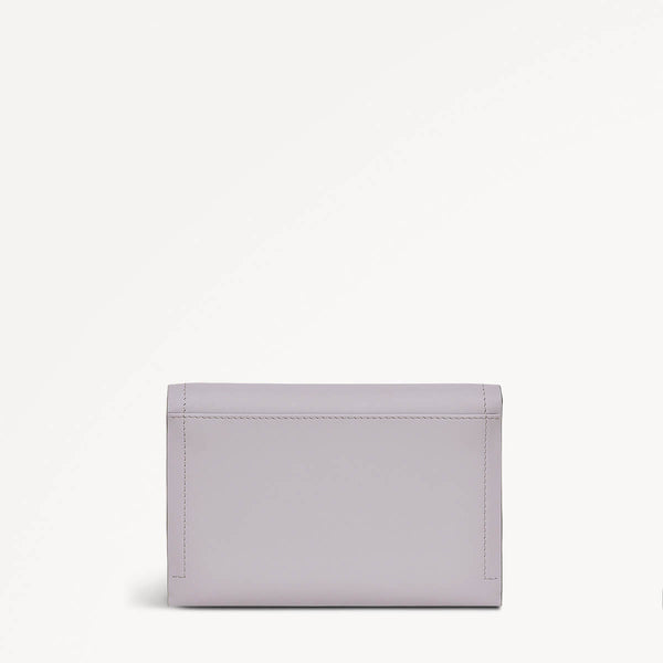 Radley London Thistle Leather Flapover Purse In Purple | Kentucky Derby SS25 | Radley