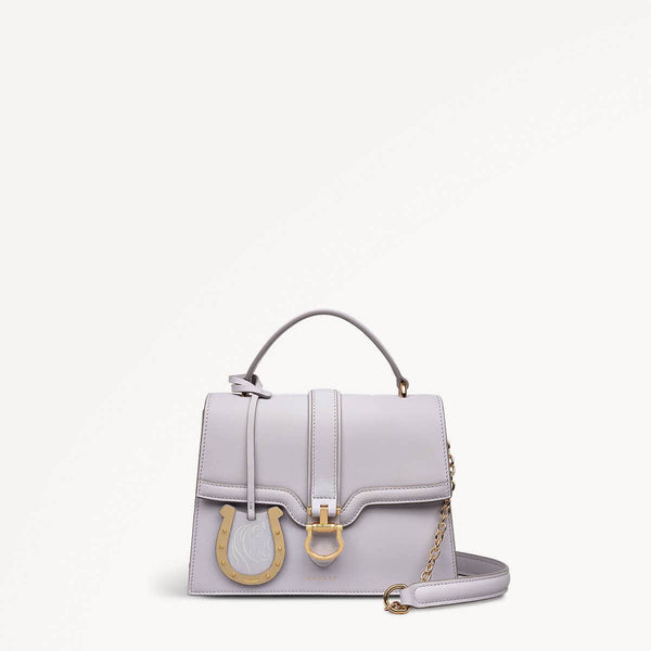 radley london Thistle Leather Grab Bag Purple | Kentucky Derby Collection SS25 | Radley