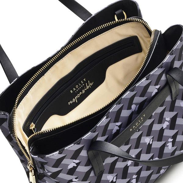 Radley London Thunder Grey Medium Ziptop Multiway | Finsbury Park AW23 | Radley London