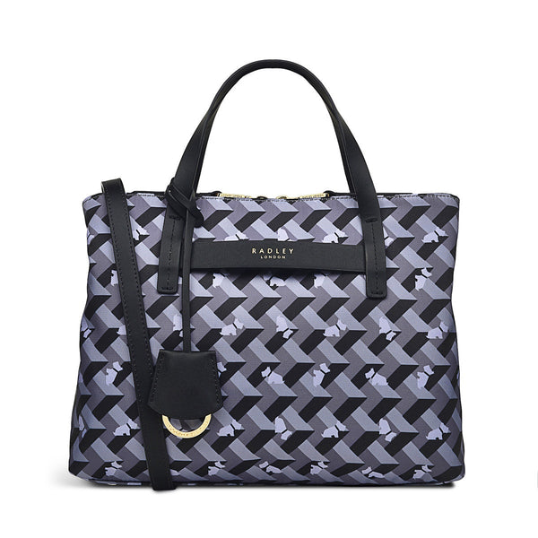 radley london Thunder Grey Medium Ziptop Multiway | Finsbury Park AW23 | Radley London