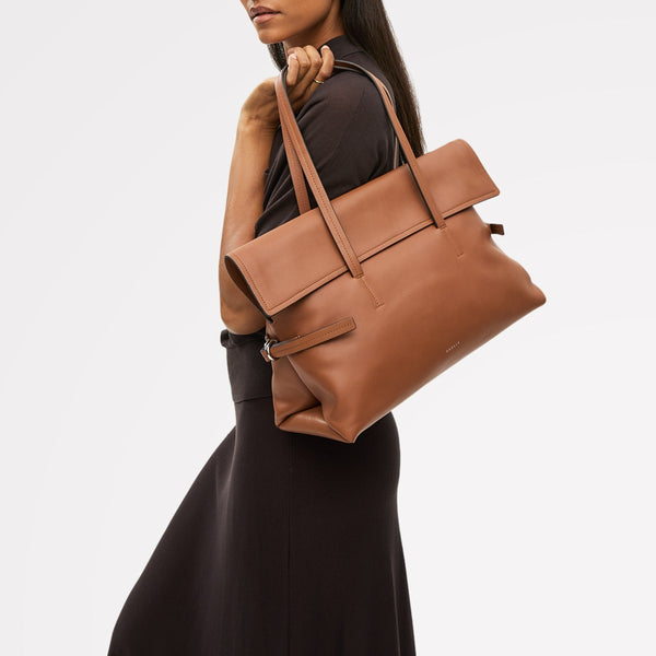 Radley London Toffee Medium Flapover Shoulder | Fleet Street AW25 | Radley London