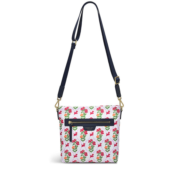 radley london White Cross Body Bag | Finsbury Park Carousel Floral AW24 | Radley