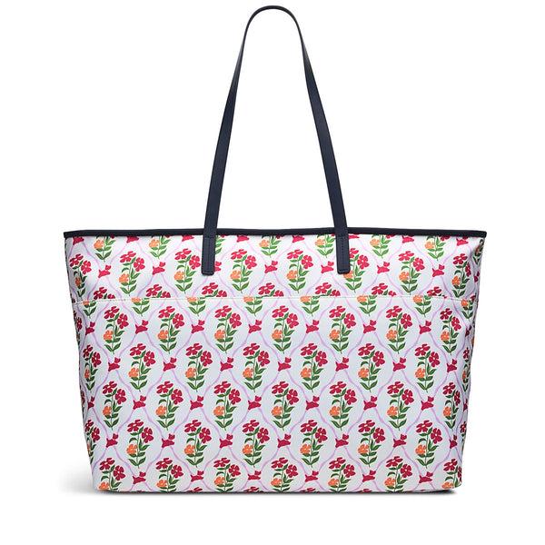 Radley London White Everyday Tote Bag | Finsbury Park Carousel Floral AW24 | Radley