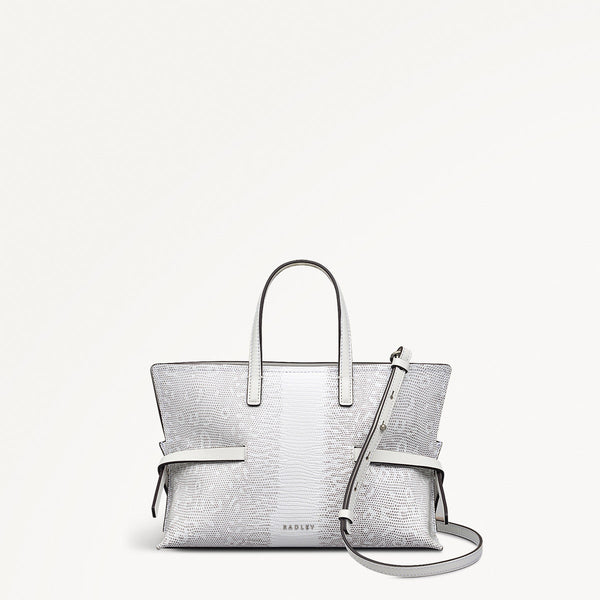 radley london White Faux Luzard Crossbody Bag | Fleet Street Collection SS25 | Radley