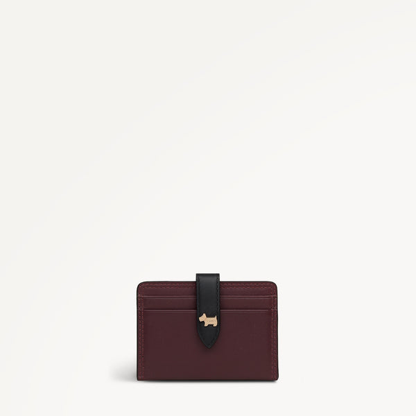 radley london Willis Street Small Card Holder Dark Cherry - 113158 radley london Willis Street Small Card Holder Dark Cherry - 113158