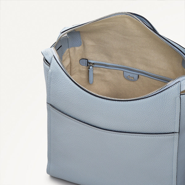 Radley London Woman's Blue Leather Backpack | Oak Street SS25 | Radley