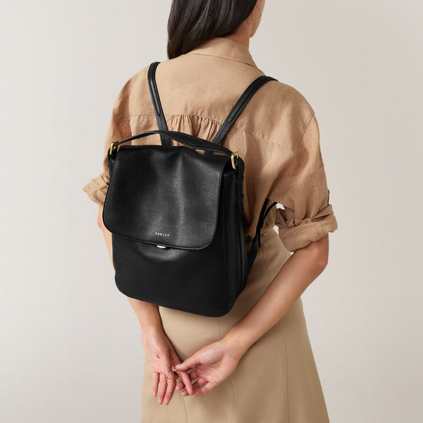 Radley London Women's Black Leather Backpack | Grafton Street AW24 | Radley