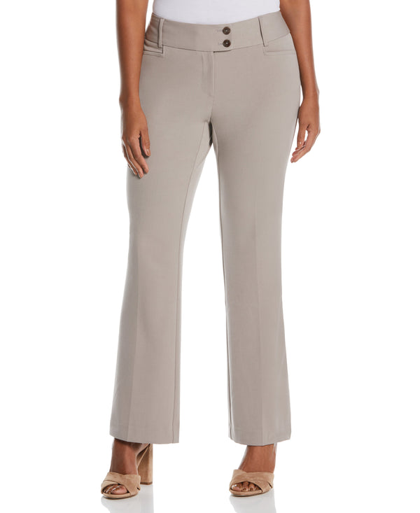 rafaella Petite Curvy Fit Boot Cut Pant - Curvy Fit 29" inseam