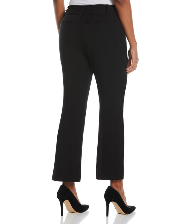 Rafaella Petite Curvy Fit Short Length Boot Cut Pant - Curvy Fit 27" Inseam