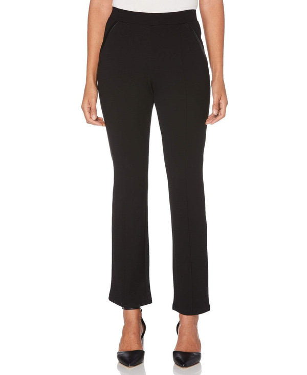 Rafaella Petite Ponte Knit Slim Leg Pant - Comfort Fit