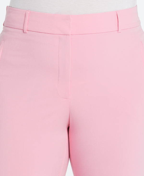 Rafaella Plus Size Classic Fit Clean Straight Leg Ankle Pant