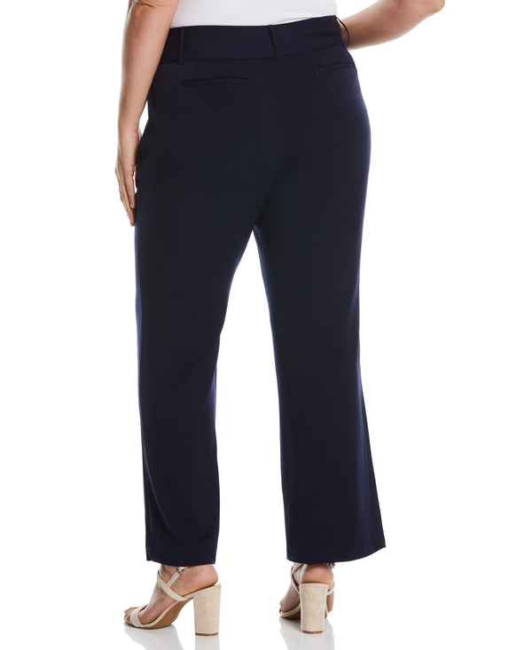 Rafaella Plus Size Curvy Fit Boot Cut Pant - Curvy Fit