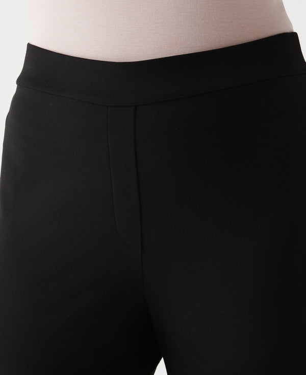 Rafaella Plus Size Ponte Knit Short Length Bootcut Pull-On Pant