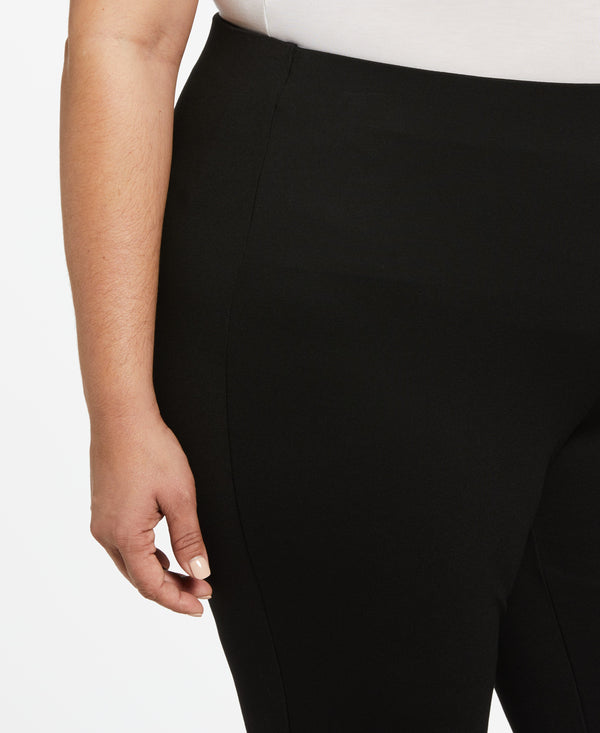 Rafaella Plus Size Step Hem Ponte Knit Pull-On Pant