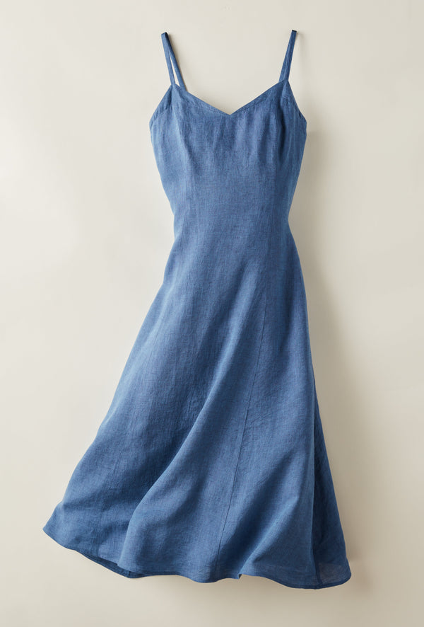 Rafaella A-Line Linen Dress