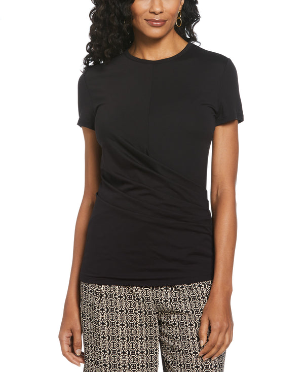 Rafaella Asymmetrical Wrap Top