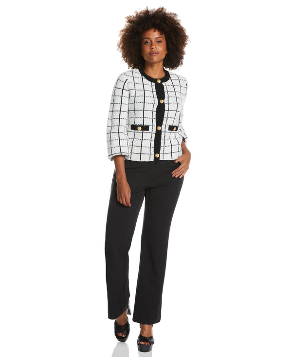 Rafaella Gabardine Bootcut Pant - Curvy Fit