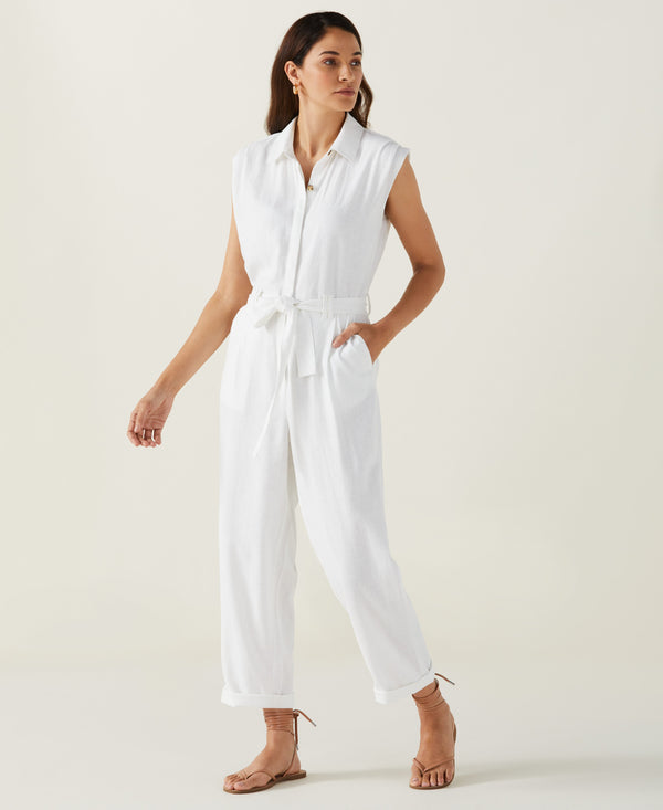rafaella Linen Blend Jumpsuit