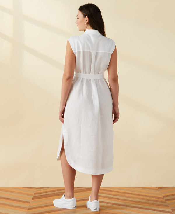 Rafaella Linen Shirtdress