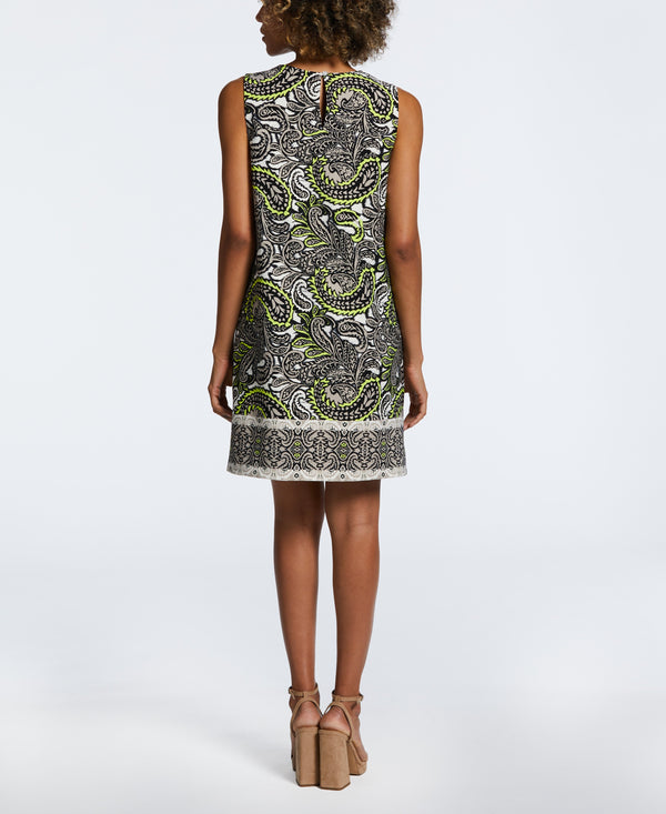 Rafaella Paisley Print Shift Dress