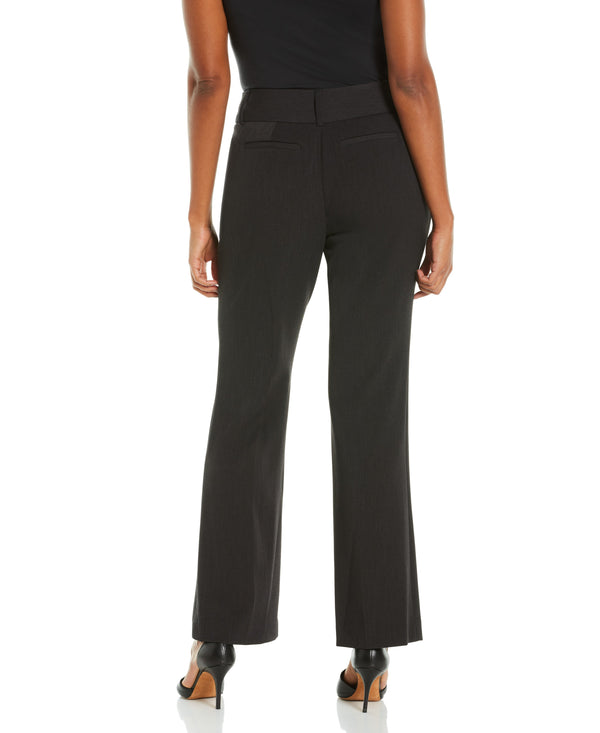 Rafaella Petite Gabardine Bootcut Pant - Curvy Fit