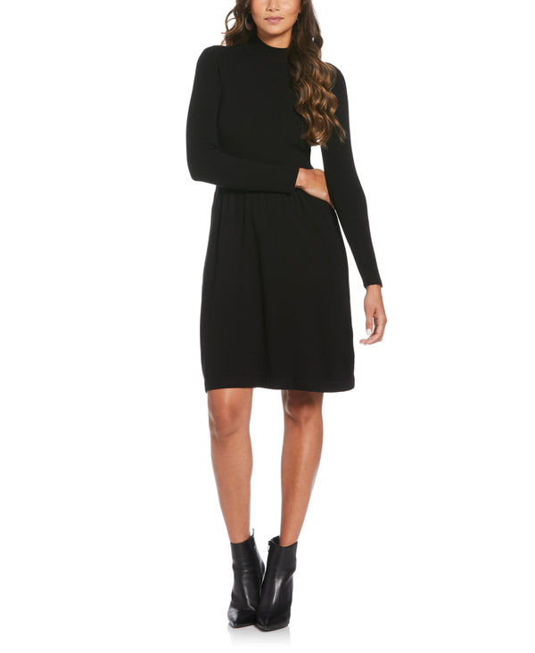 Rafaella Petite Mock Neck Sweater Dress