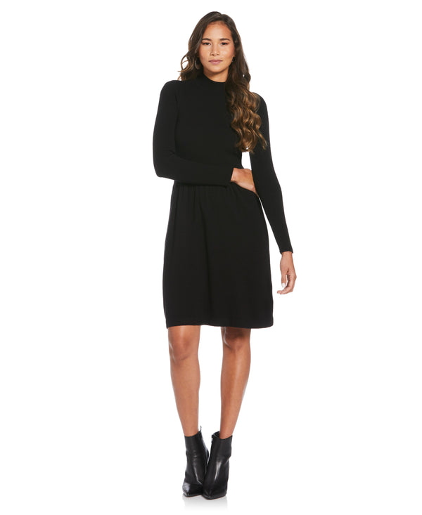 rafaella Petite Mock Neck Sweater Dress