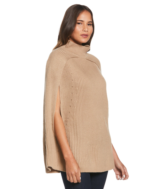Rafaella Petite Poncho Sweater