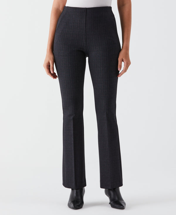 rafaella Petite Printed Modern Bootcut Ponte Pant