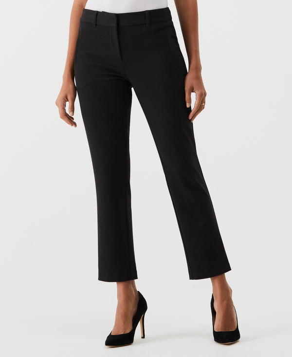 rafaella Petite Straight Leg Ankle Pant