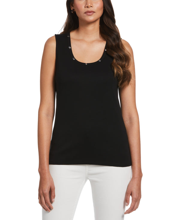 rafaella Petite Tank Top with Hardware