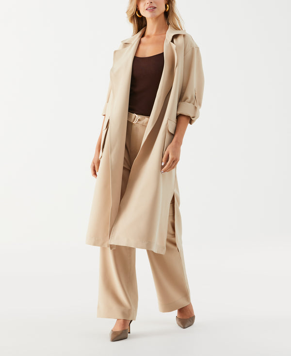 Rafaella Petite Twill Trench Coat