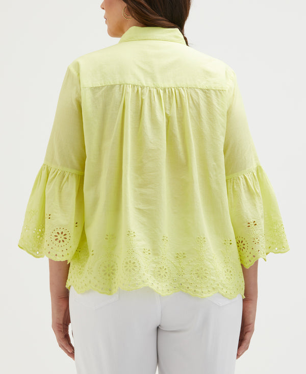 Rafaella Plus Size Embroidered Blouse