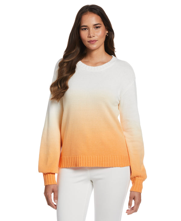 Rafaella Plus Size Ombre Pullover Sweater