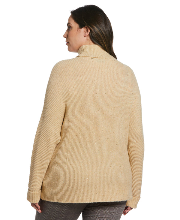 Rafaella Plus Size Sequin Sweater