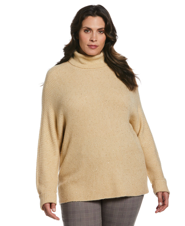 rafaella Plus Size Sequin Sweater