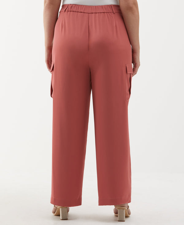 Rafaella Plus Size Shine Cargo Pant