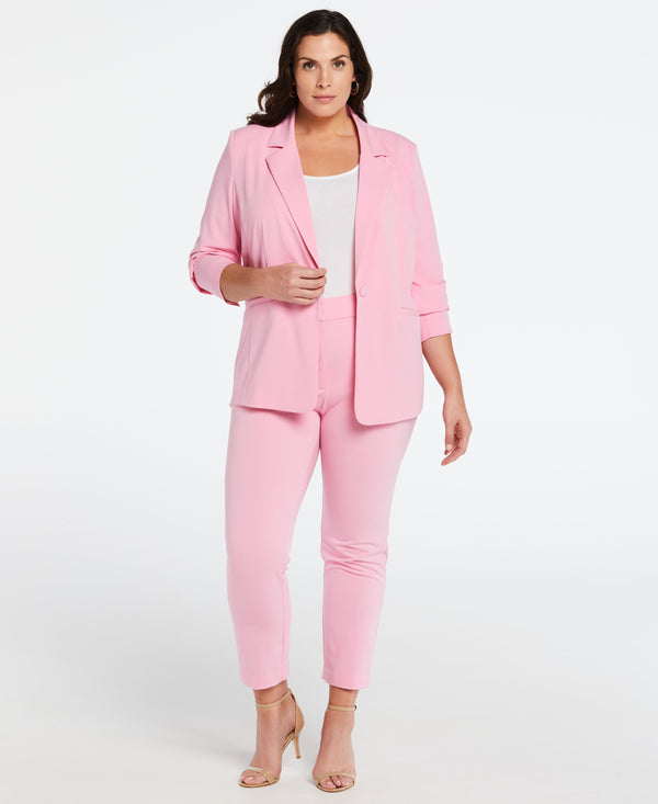 Rafaella Plus Size Single Breasted Blazer