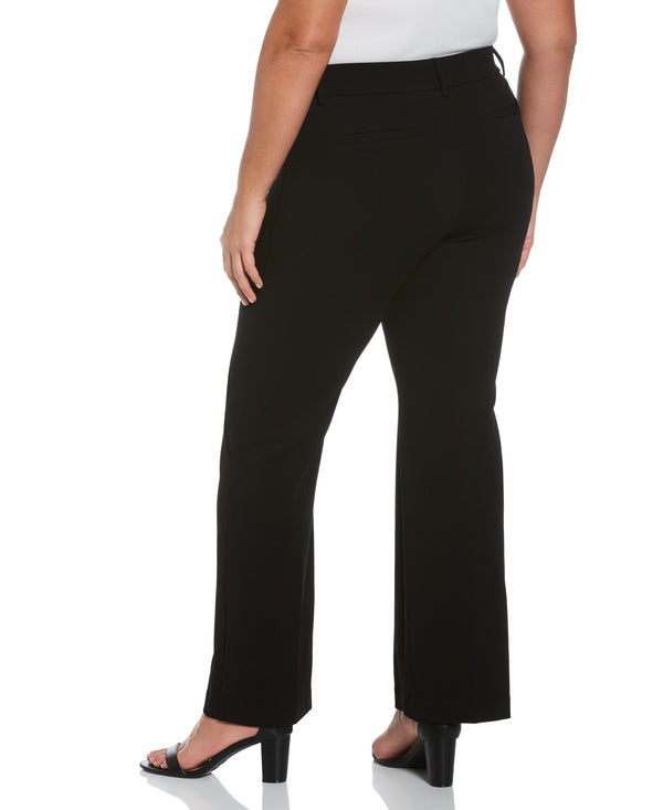 Rafaella Plus Size Stretch Crepe Pant - Classic Fit